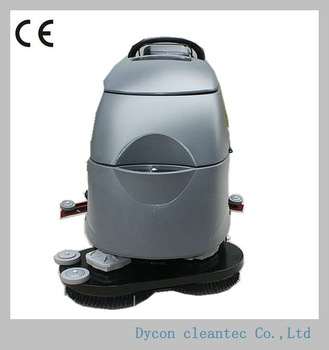 Two 13 Inch Brush Commercial Floor Cleaner Machine Walk Behind With Dryer 0