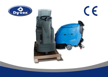 Dycon Light Grey Color 3800m2 efisiensi Driving Type Floor Scrubber Dryer Machine