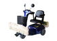 High Efficient Dust Cart Scooter Traditional Mop And Electric Cars Combination