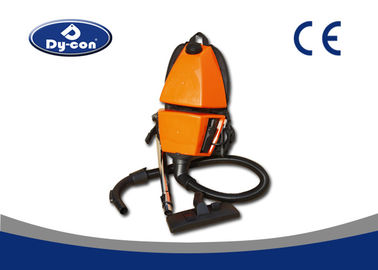 Baterai Powered Backpack Vacuum Cleaner Untuk Supermarket / Hotel Warna Kuning