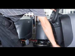 Dycon Baterai Berjalan di Belakang Pembersih Lantai Dengan Traksi