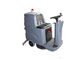 Grey Industrial Riding Floor Scrubber Cleaning Machines Untuk Gudang / Pabrik