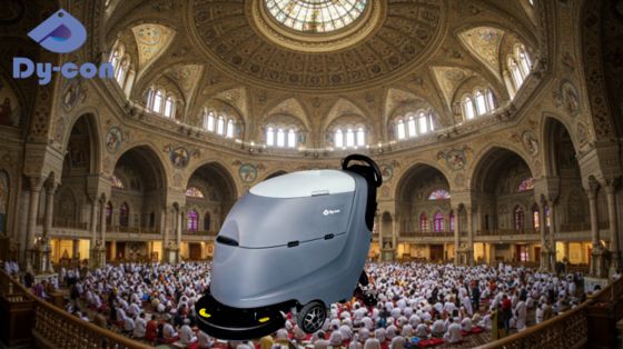 Dycon FS20 Battery Floor Scrubber 24V 2000m2/h Efisiensi